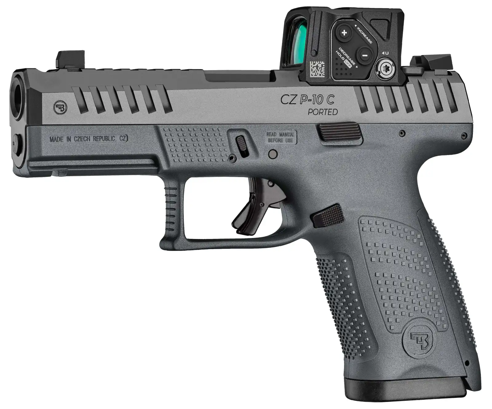 CZ P-10 C PORTED COA PISTOL BLACK 15RD MAGS